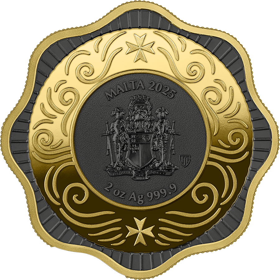 Malta Maltese Ox Ochse 10 Euro 2 oz Silber BU High Relief 2025