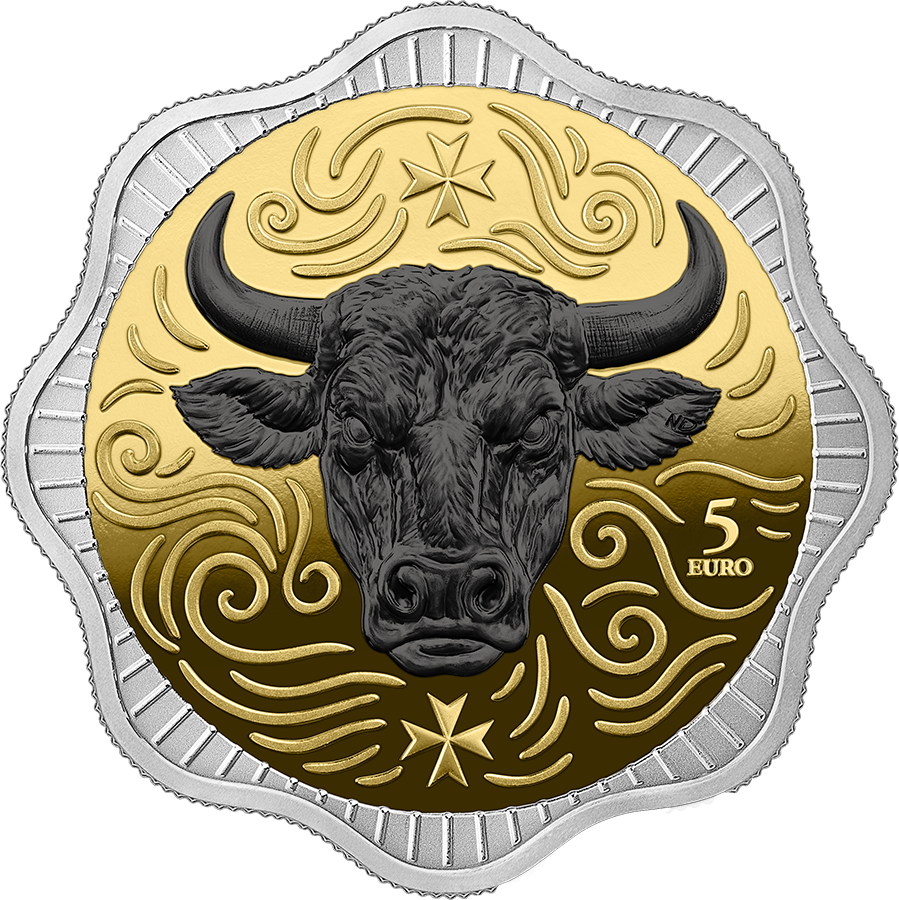 Malta Maltese Ox 5 Euro 1 oz Silber BU 2025