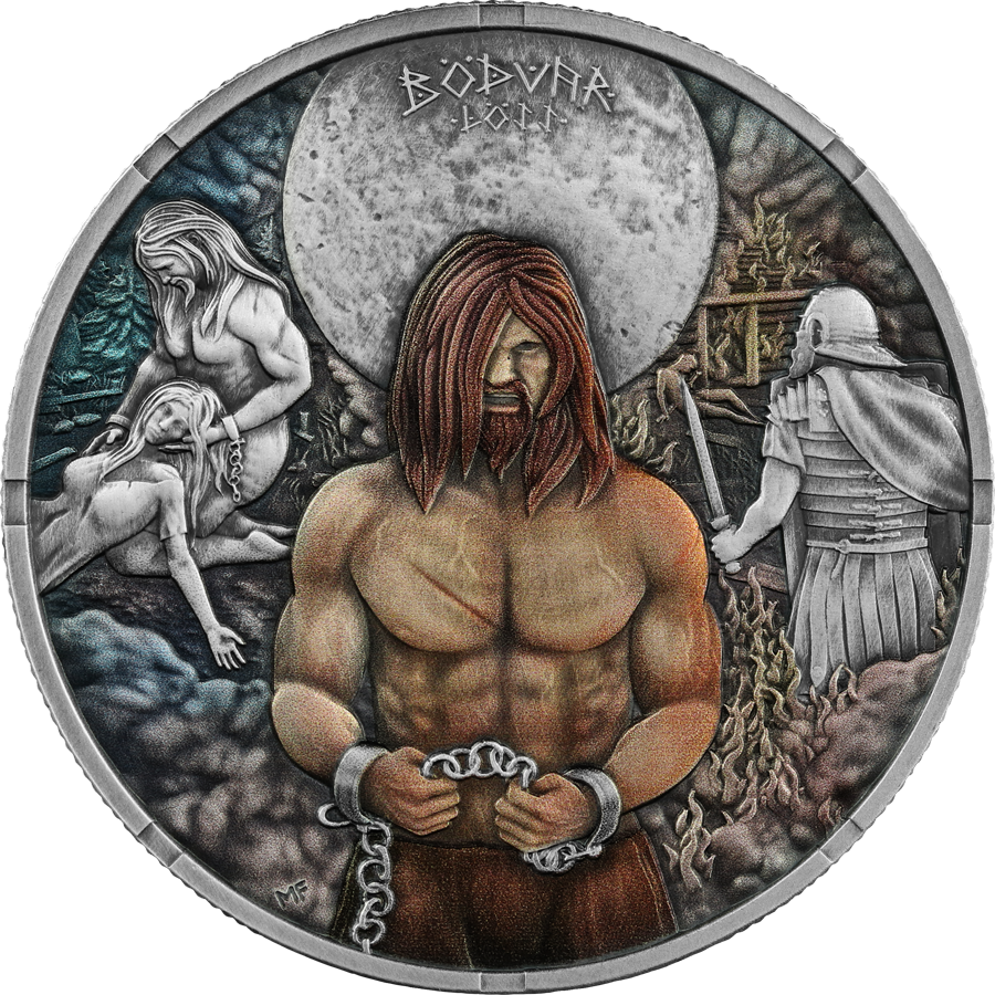 Germania Bödvar Saga 2026 Loss Vengeful 1 oz Silber BU mit UV-Effekt***