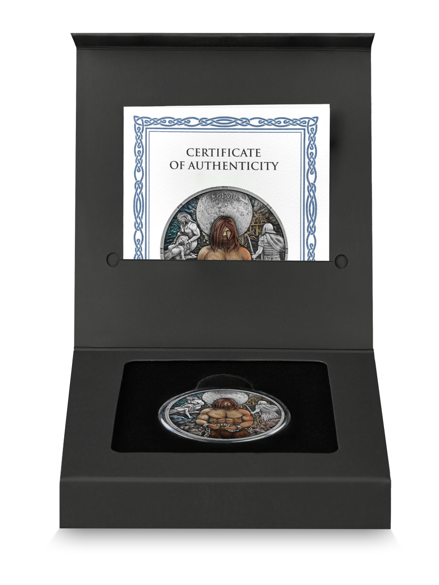 Germania Bödvar Saga 2026 Loss Vengeful 1 oz Silber BU mit UV-Effekt***