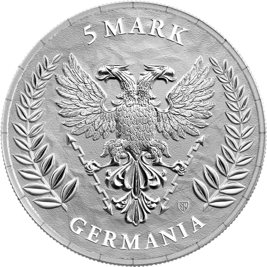 Germania Mint Silber 1 oz 2026 999 Silber Feinsilber  mit Zertifikat
