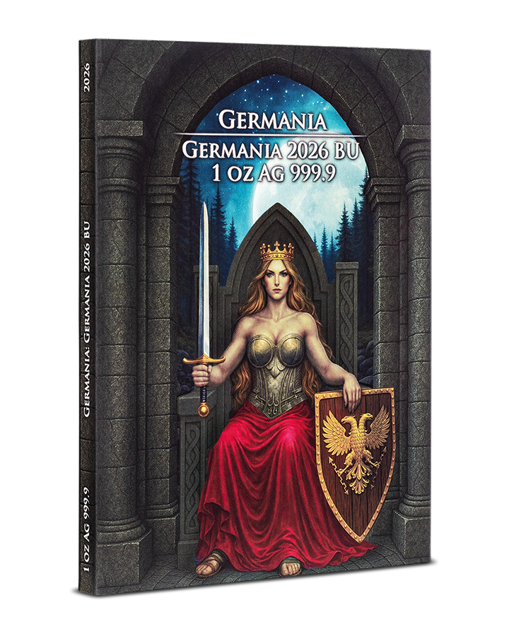 Germania Mint Silber 1 oz 2026 BU WMF Edition 999 Silber ***