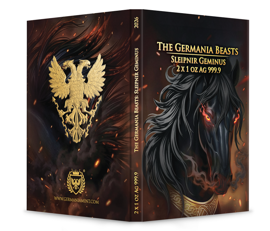 Germania Beasts Sleipnir 2 x 1 oz Silver BU 2026 Yellow Gold, Ruthenium, Silver ***