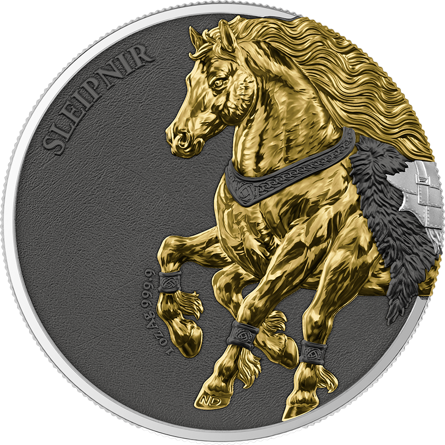 Germania Beasts Sleipnir 2 x 1 oz Silver BU