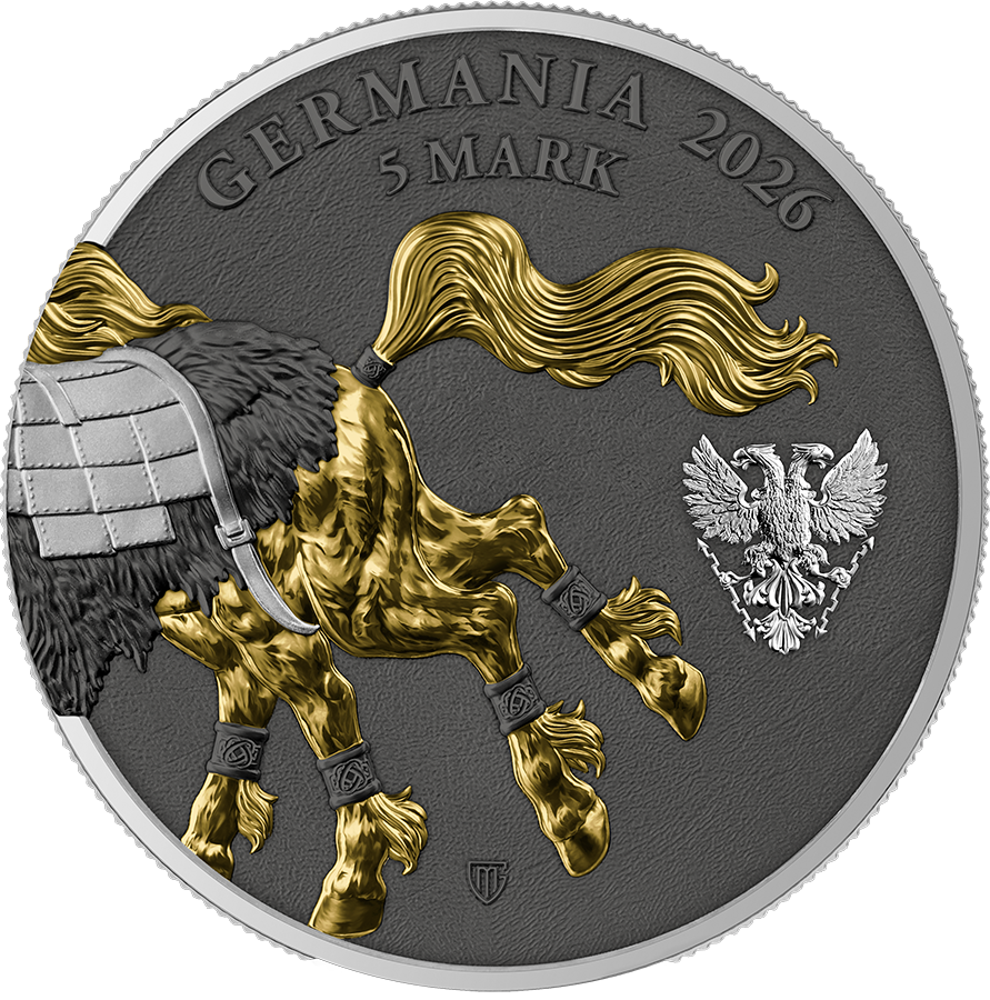Germania Beasts Sleipnir 2 x 1 oz Silver BU