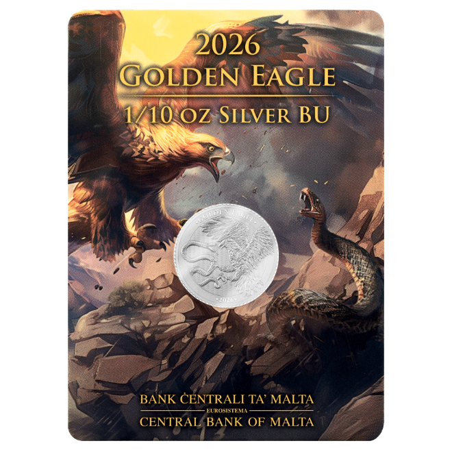Germania Mint Golden Eagle 2026 Silber 1/10 oz im Safepack