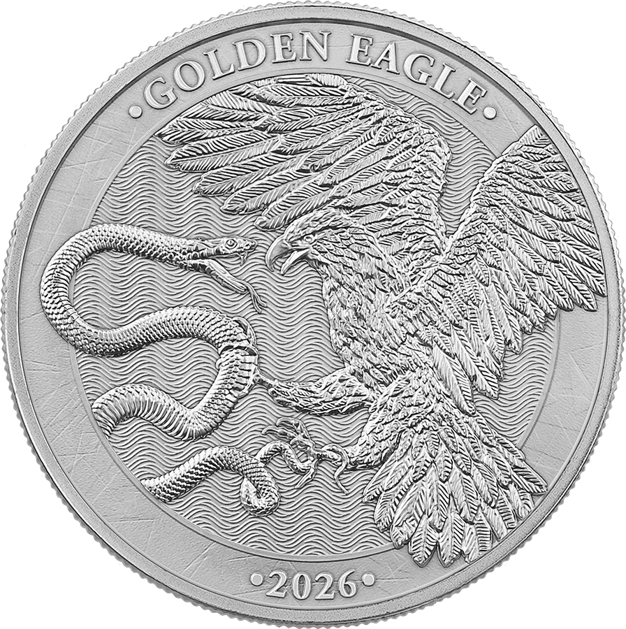 Germania Mint 2026 Malta Golden Eagle Silber 1/4 oz im Safepack