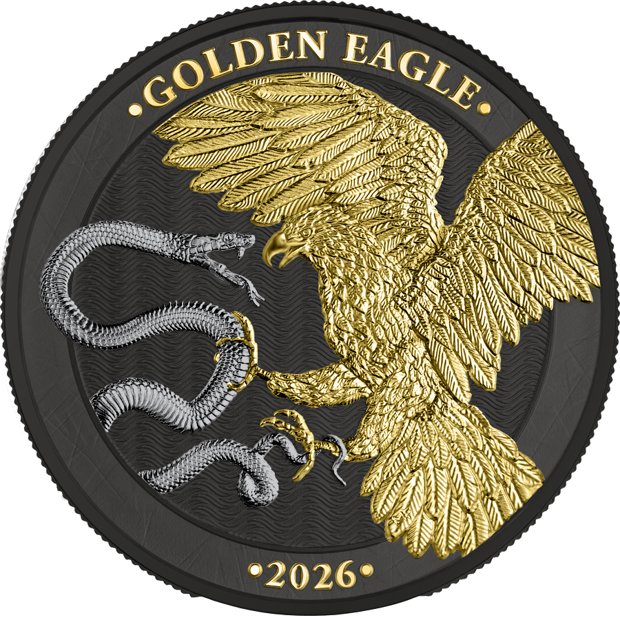 Germania Mint 2026 Malta Golden Eagle 5 Euro 1 oz Silber 
