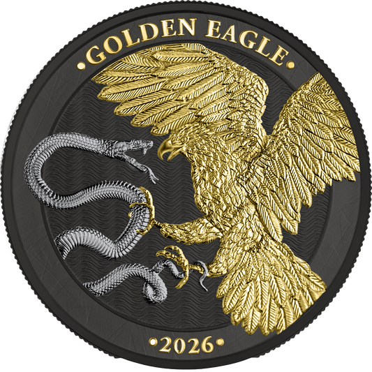 Germania Mint 2026 Malta Golden Eagle 5 Euro 1 oz Silber 