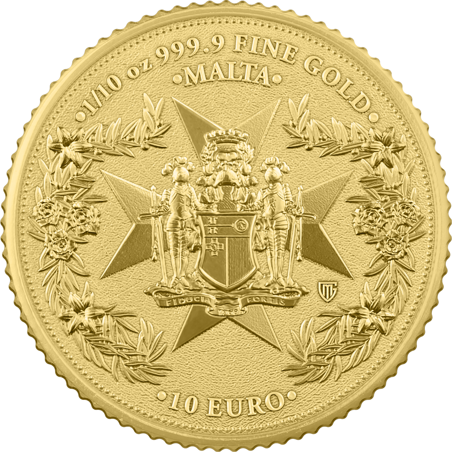 Goldmünze 2026 Malta Golden Eagle 1/10 oz Gold BU 