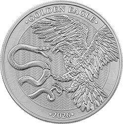 Germania Mint 2026 Malta Golden Eagle Silber 1/2 oz im Safepack