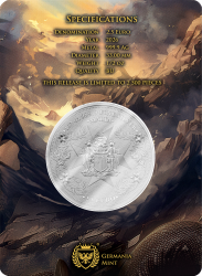 Germania Mint 2026 Malta Golden Eagle Silber 1/2 oz im Safepack