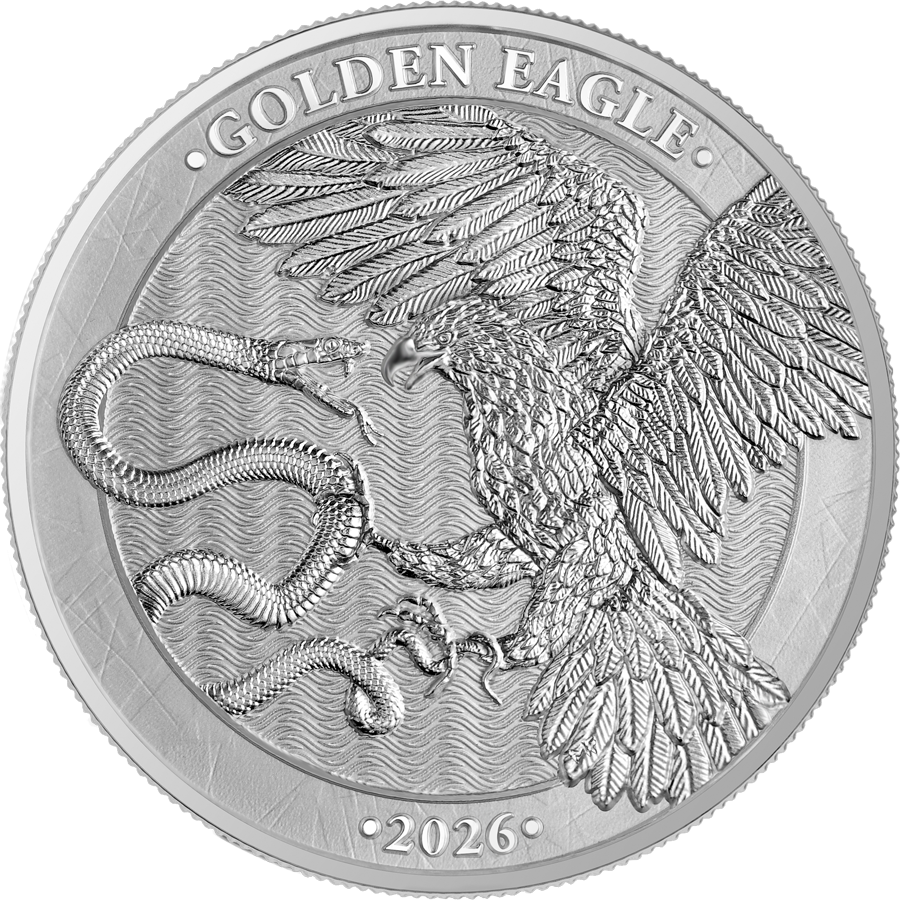 Malta Golden Eagle 2026 1 oz Silber 999 Silber BU Germania Mint
