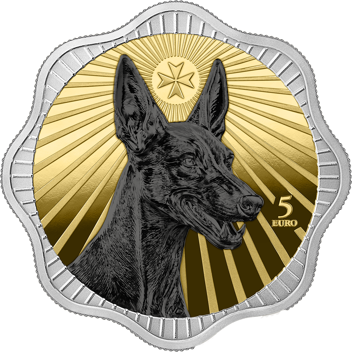 Malta Pharaonen Hund 2026 Silber 1 oz