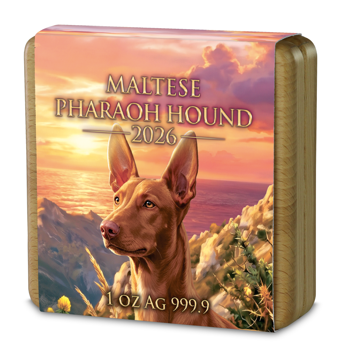 Malta Pharaonen Hund 2026 Silber 1 oz