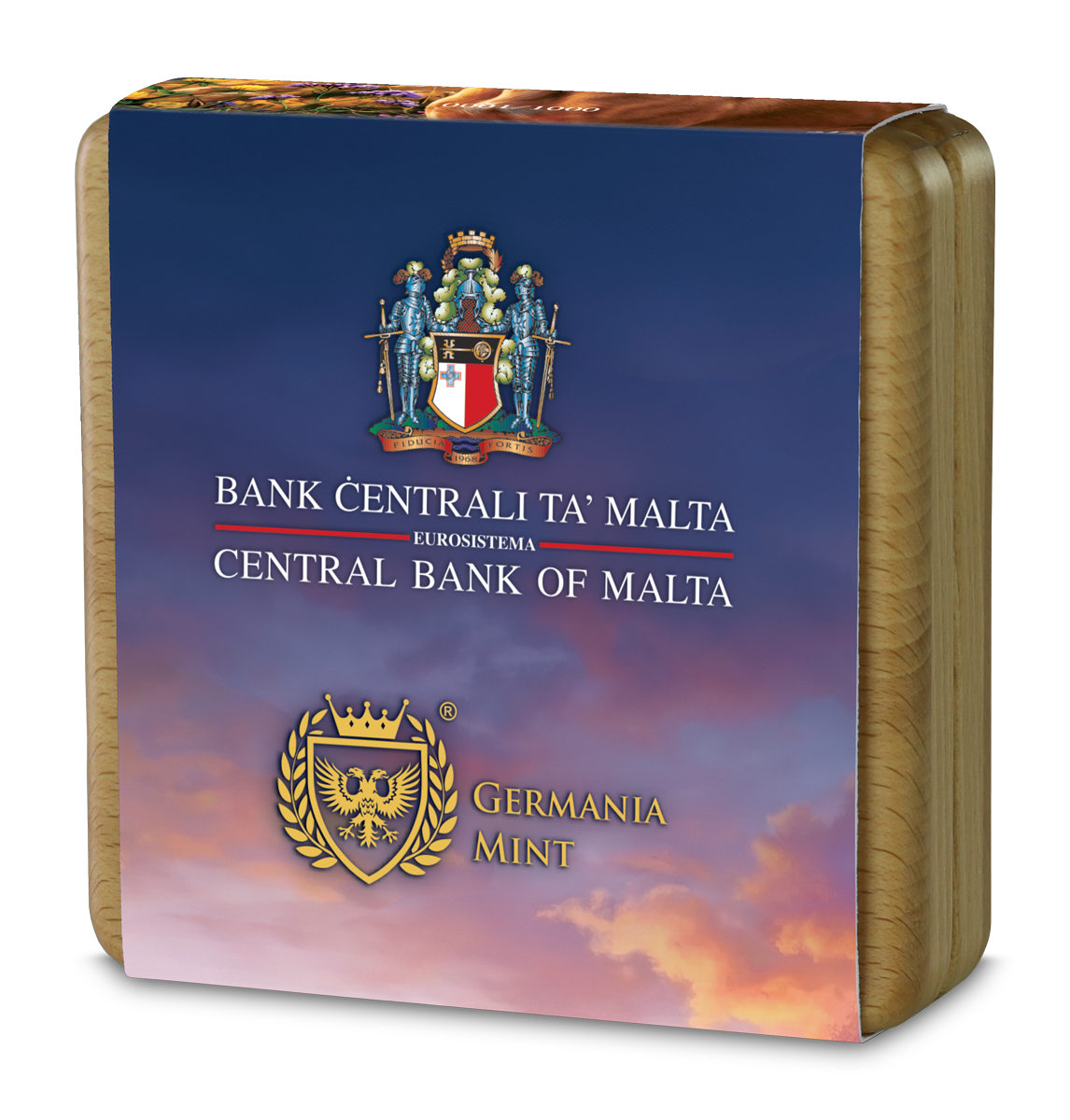 Malta Pharaonen Hund 2026 Silber 1 oz BU Ruthenium Plating, Yellow Gold ***