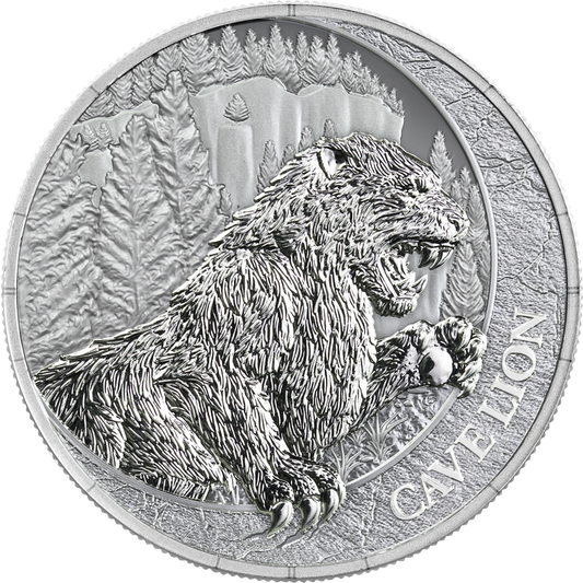 Germania Megafauna 2026 Cave Lion 25 Dollars 1 oz Silber BU