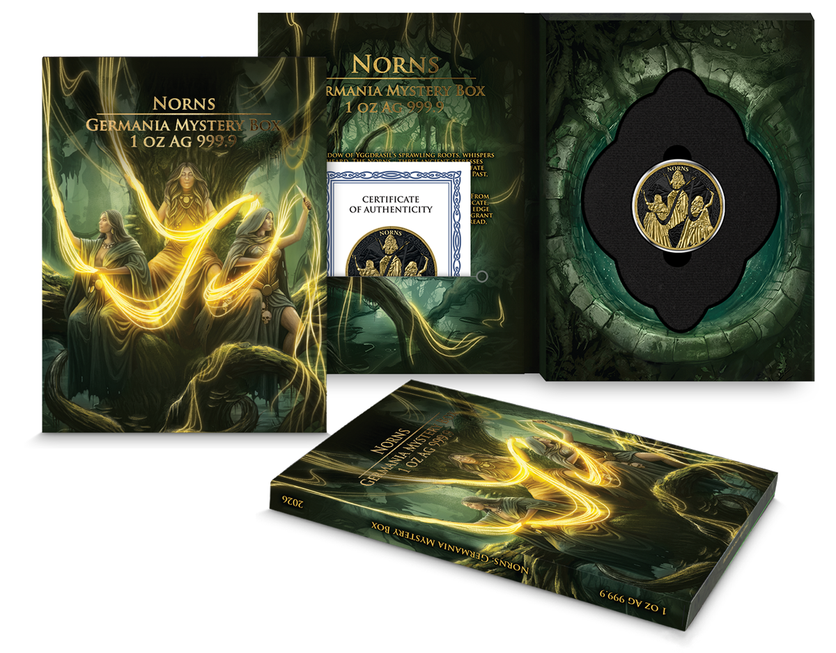 Germania - 1 Unze Norns aus der Mystery Box 2026