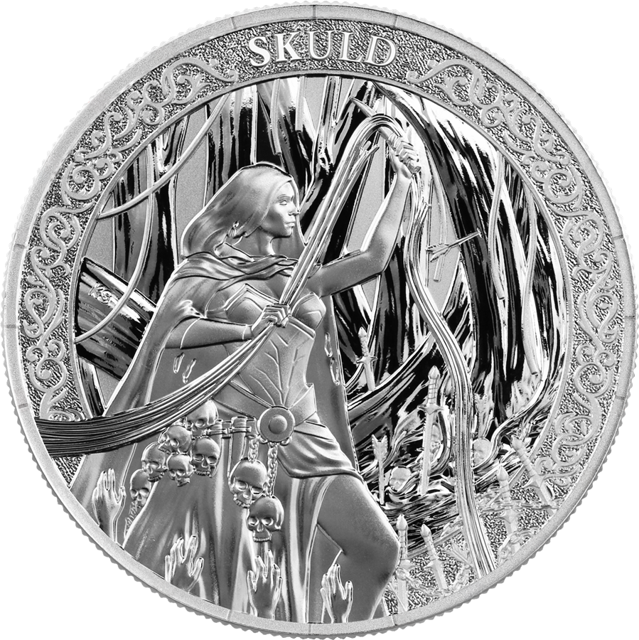 Germania Mint Silber 1 oz 2026 Norns: Skuld