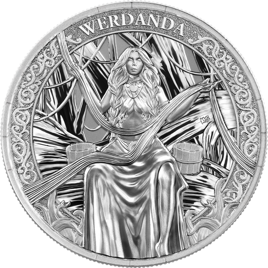 Germania Mint Silber 1 oz 2026 Norns: Werdanda