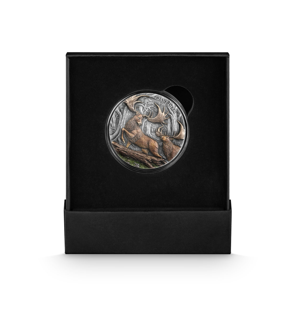 Germania Megafauna 2026 Giant Deer 2 oz Silber BU Ultra High Relief***