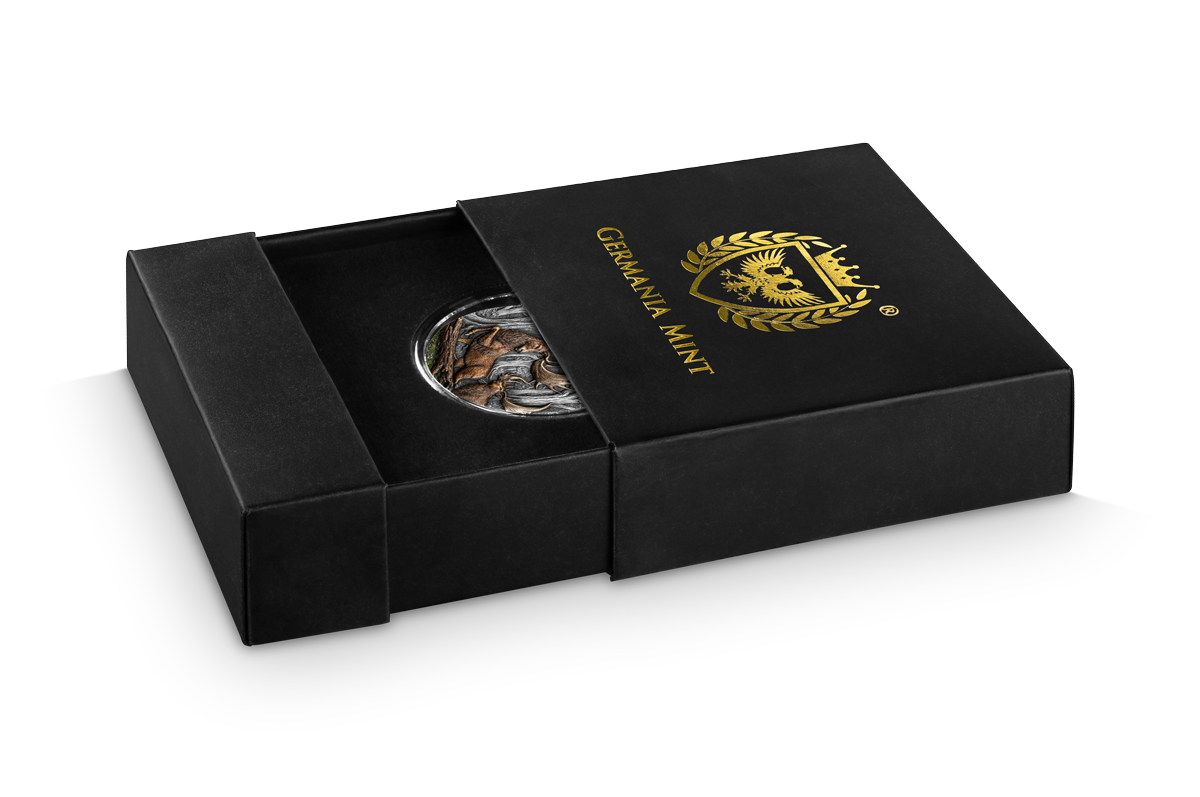 Germania Megafauna 2026 Giant Deer 2 oz Silber BU Ultra High Relief***