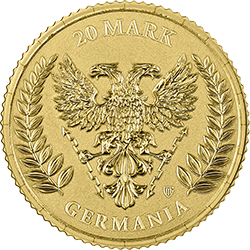 Germania Mint 2026 Gold 1/10 oz BU in Safepack Au999**