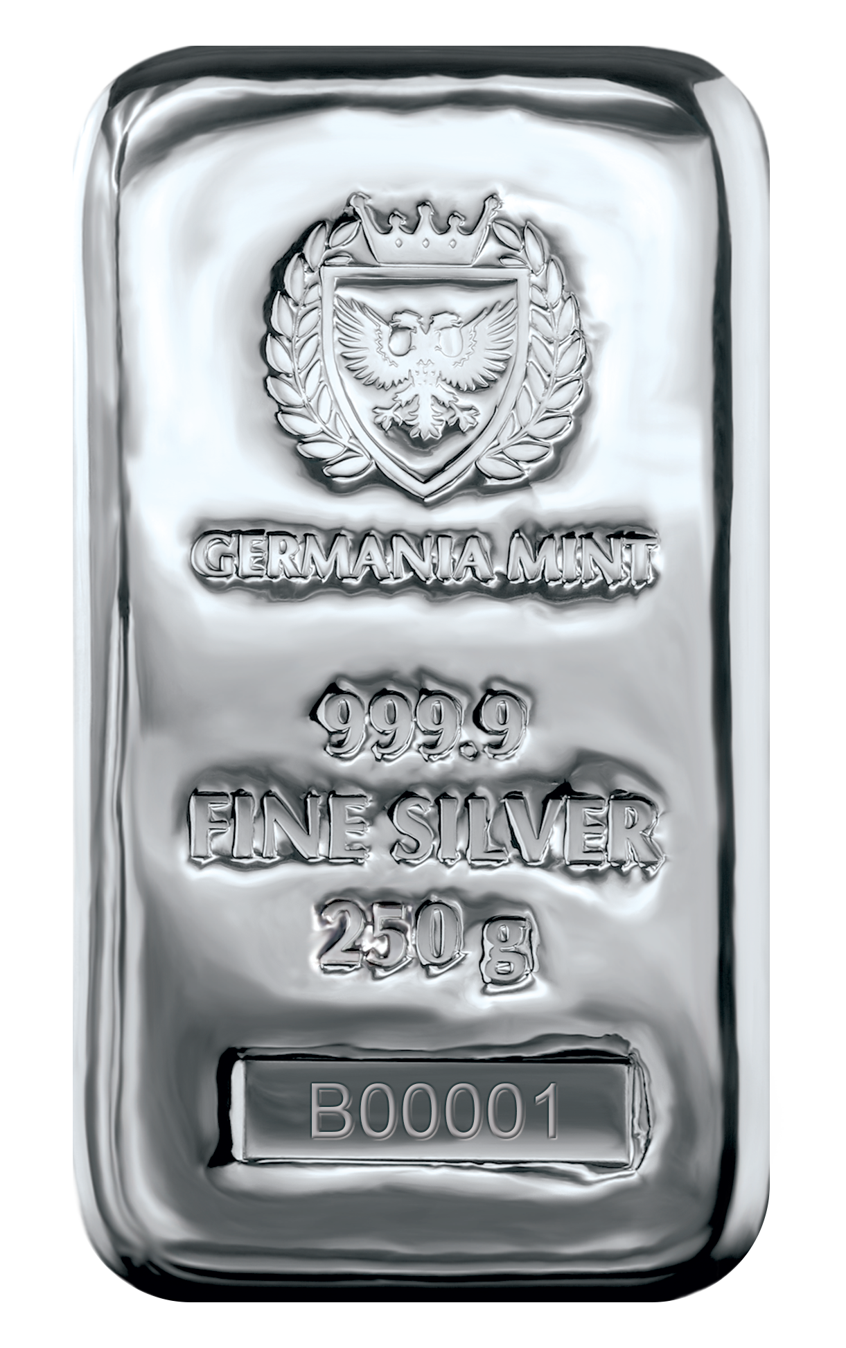 Germania Mint - 250 Gramm Silberbarren G