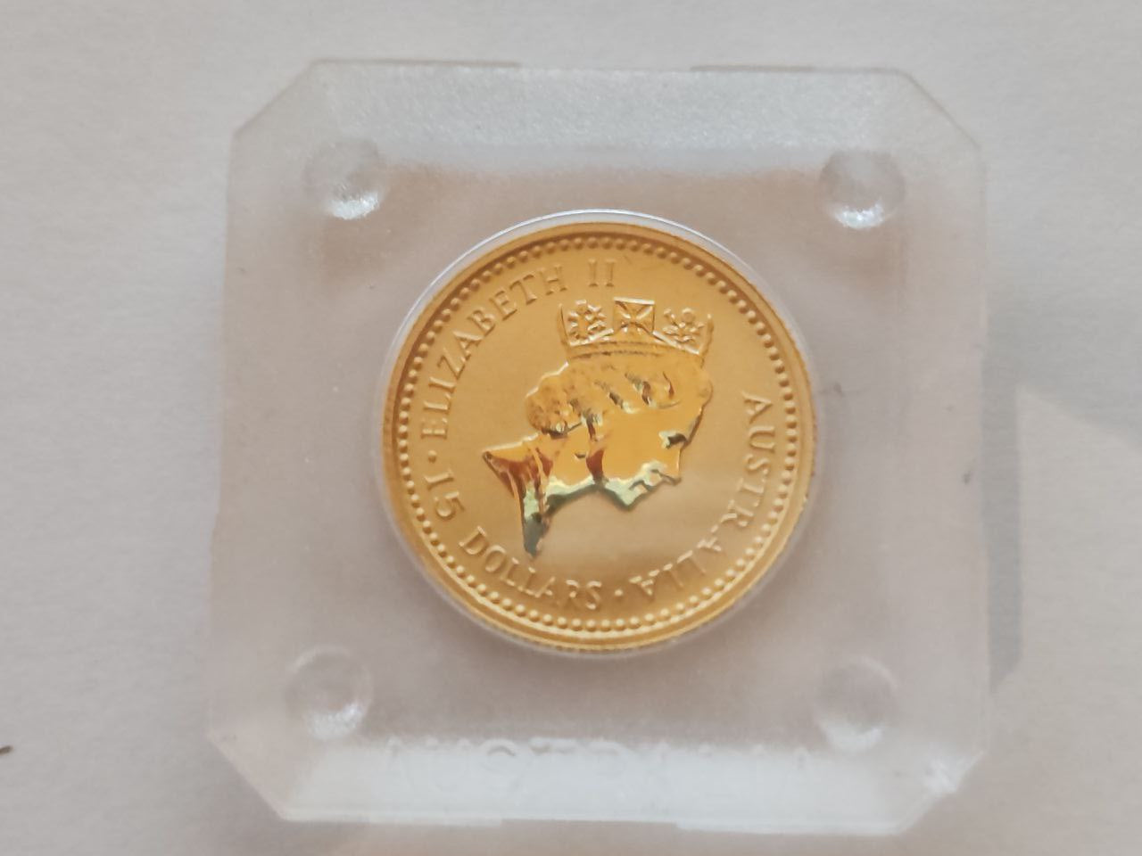 Kängur 1993 Goldmünze 1/10 oz - Australisches Känguru **