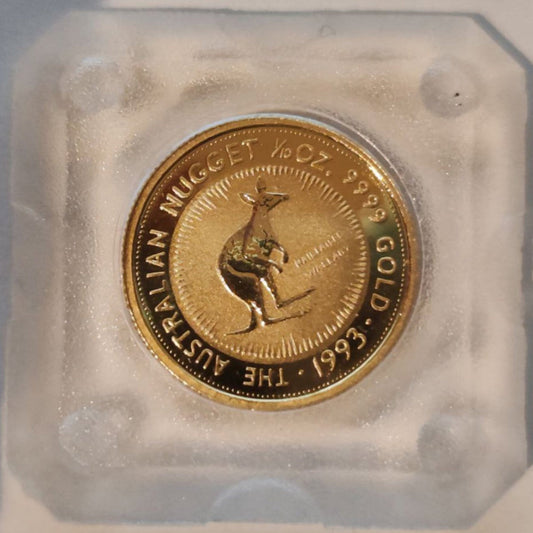 Kängur 1993 Goldmünze 1/10 oz - Australisches Känguru **