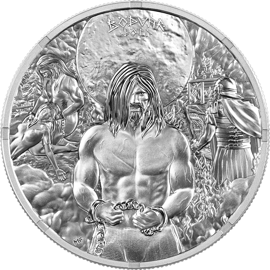 Bödvar Saga Loss 2026 Germania Mint 1 oz Silber BU