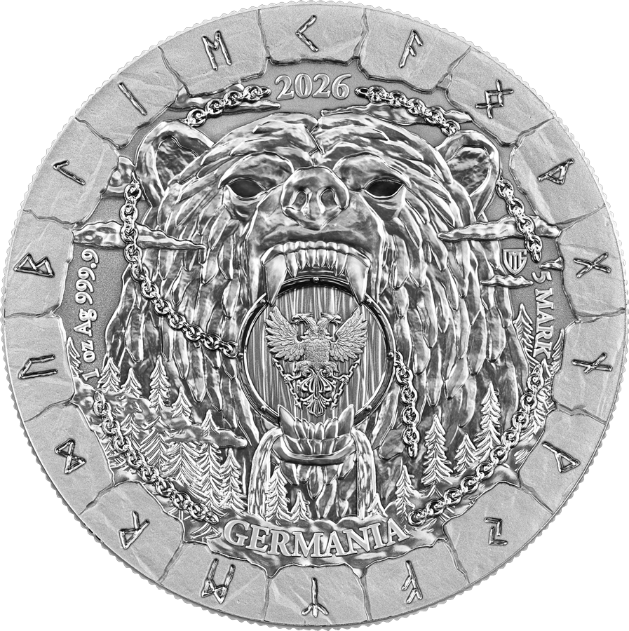 Bödvar Saga Loss 2026 Germania Mint 1 oz Silber BU