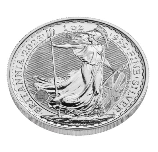 Britannia 2023 - Silbermünze 1 Oz Royal Mint Mit Queen* Silbermünzen