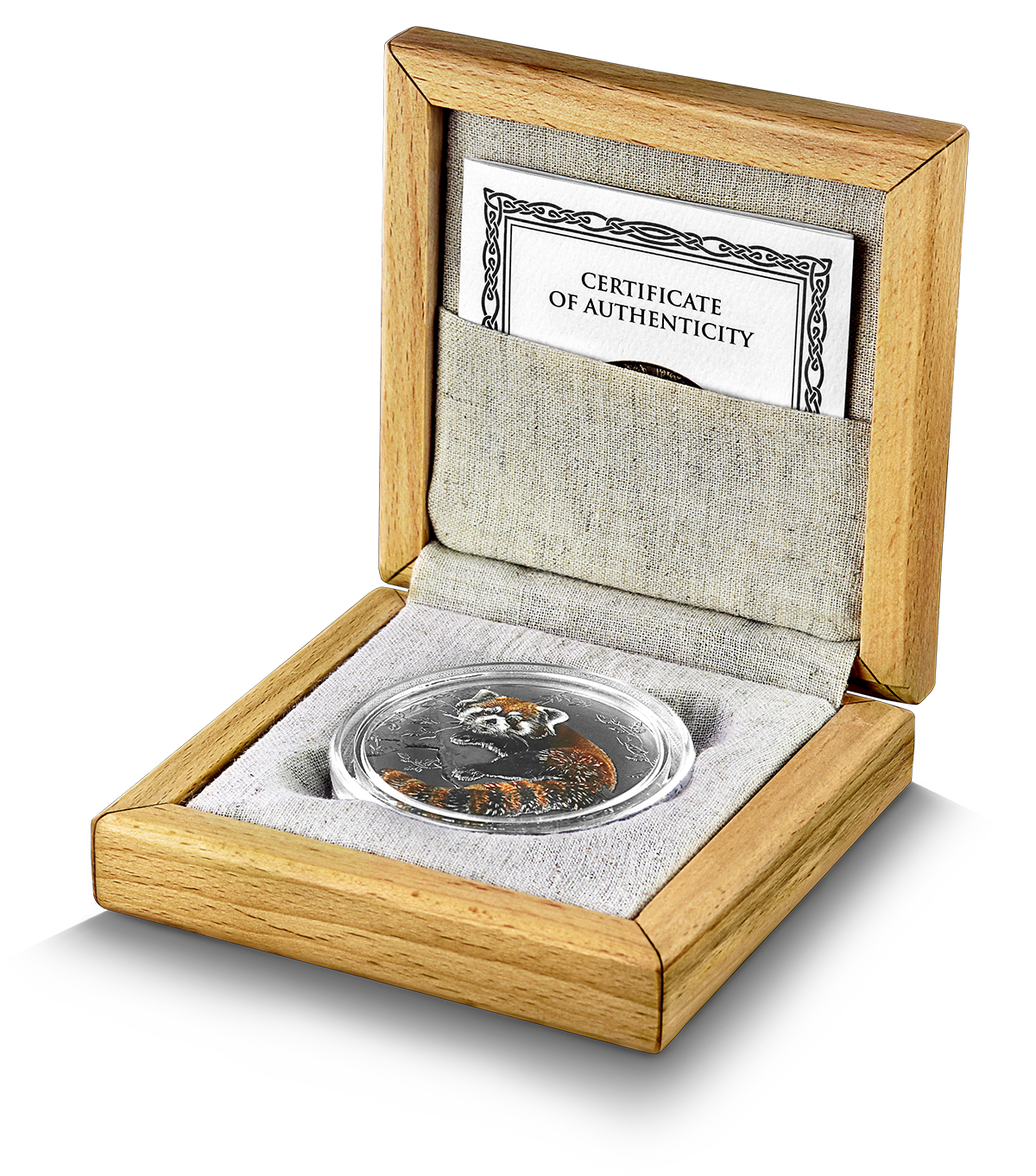 Germania Mint Niue 2025 – Red Panda 2 oz Silver High Relief