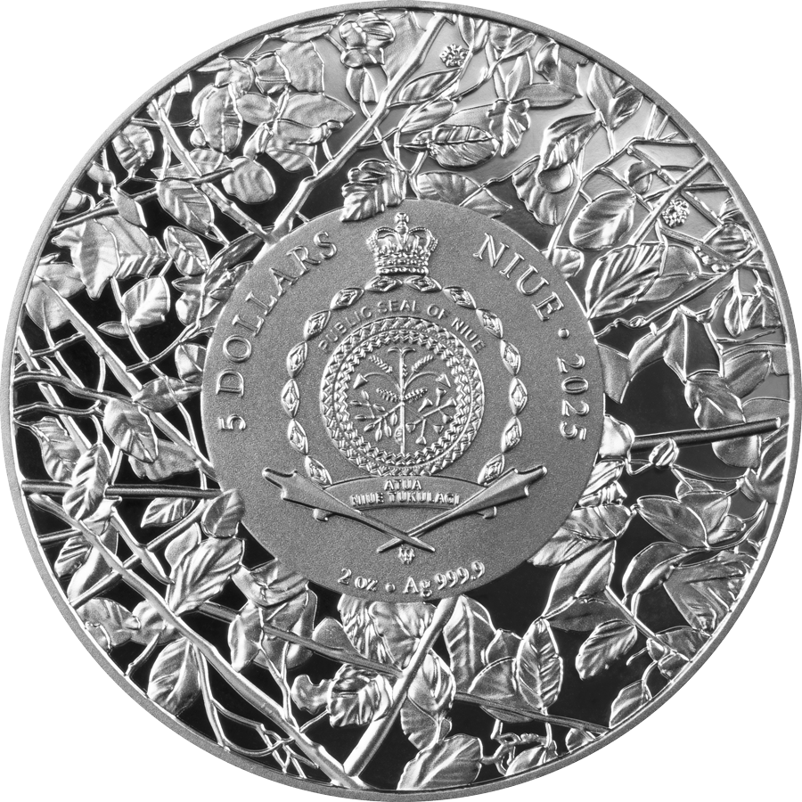 Germania Mint Niue 2025 – Red Panda 2 oz Silver High Relief