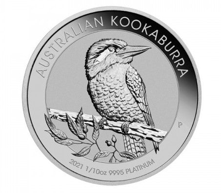 Kookaburra 2021 Platinmünze 1/10 Oz * Platinmünzen
