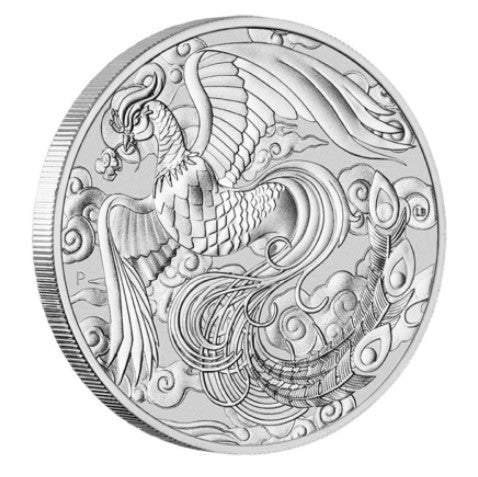 Myths & Legends Phönix 2022 1 Oz 999 Silbermünze * Silbermünzen