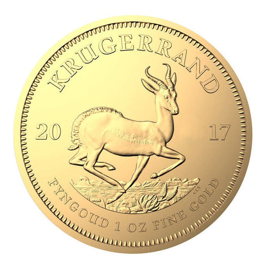 Krügerrand 2017 Goldmünze 1 Oz Unze - Krugerrand Südafrika ** Goldmünzen