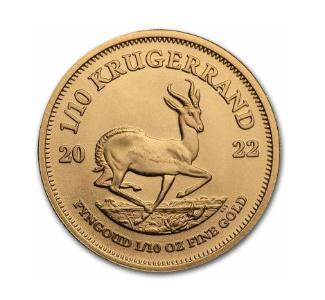 Krügerrand Goldmünze 1/10 oz - 2022