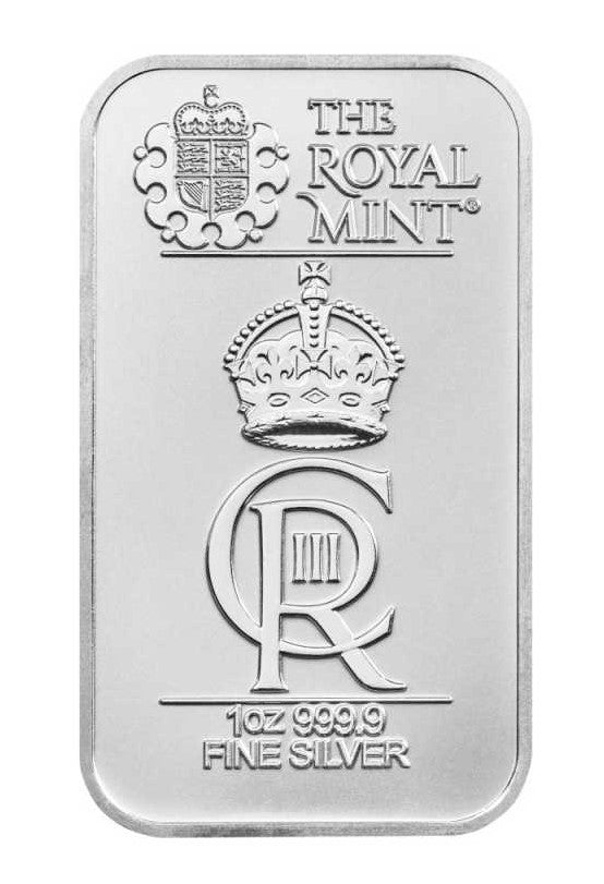 Silberbarren 1 oz The Royal Mint - Krönung Coronation Celebration
