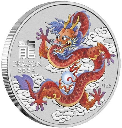 Lunar 3 Roter Drache (Red Dragon) 2024