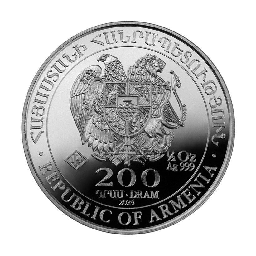 Armenien Arche Noah 2024 - Silbermünze 1/2 oz *