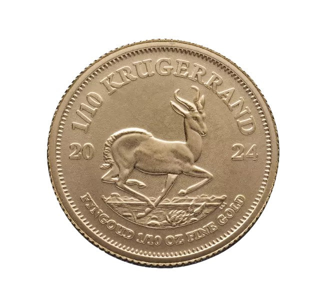 Krügerrand Goldmünze 1/10 oz 2024 Südafrika