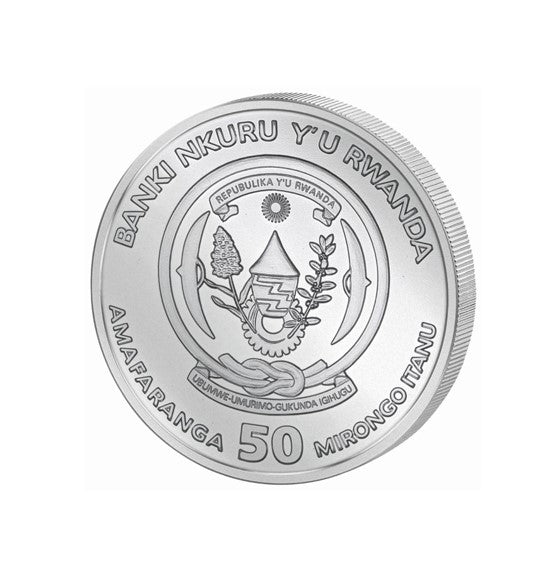 Ruanda Nautical Ounce 1 Oz Silbermünze