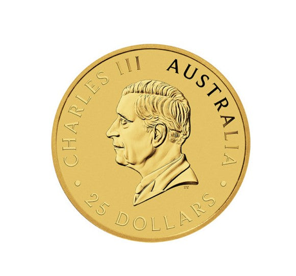 Australian Känguru 2024 Goldmünze 1/4 oz - Perth Mint **