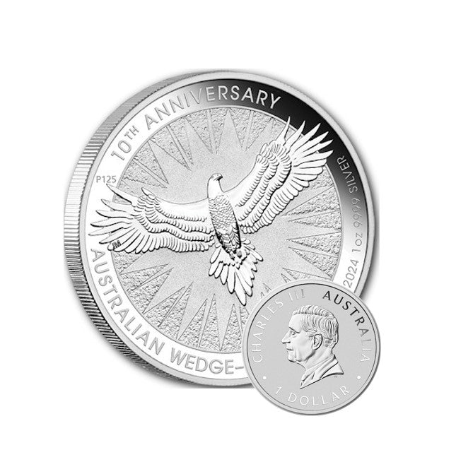 Wedge Tailed Eagle 2024 - Silbermünze 1 oz