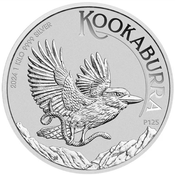 Silbermünze 1 kg Australien Kookaburra 2024