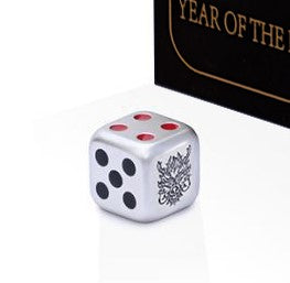 Fiji 2024 - Year Of The Dragon Dice Coin - Würfel Münze Ag999 1oz*