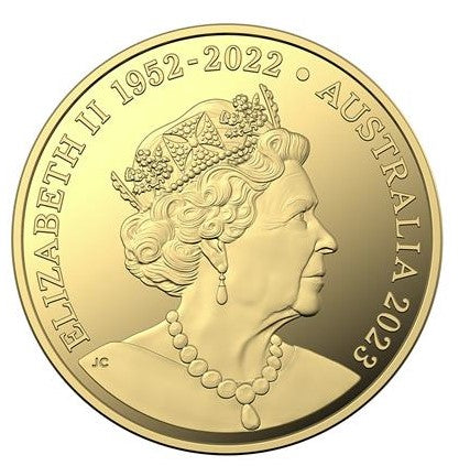 Australien Känguru 1/10 oz Goldmünze 2023 PP - 30. Jubiläum Royal Australia Mint**