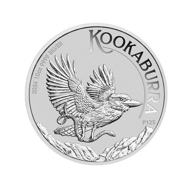 Australien Silbermünze 10 oz Kookaburra 2024 Perth Mint*